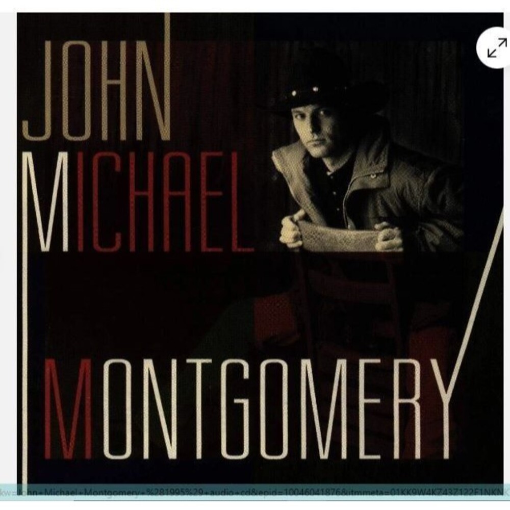 John Michael Montgomery by Montgomery, John Michael (CD, 1995) disk only